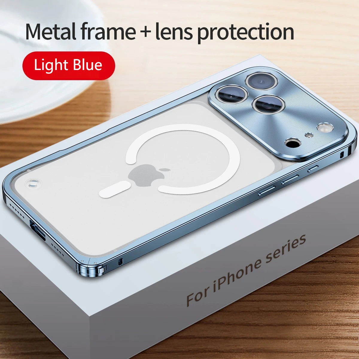 High-end Metal Magnetic Cover