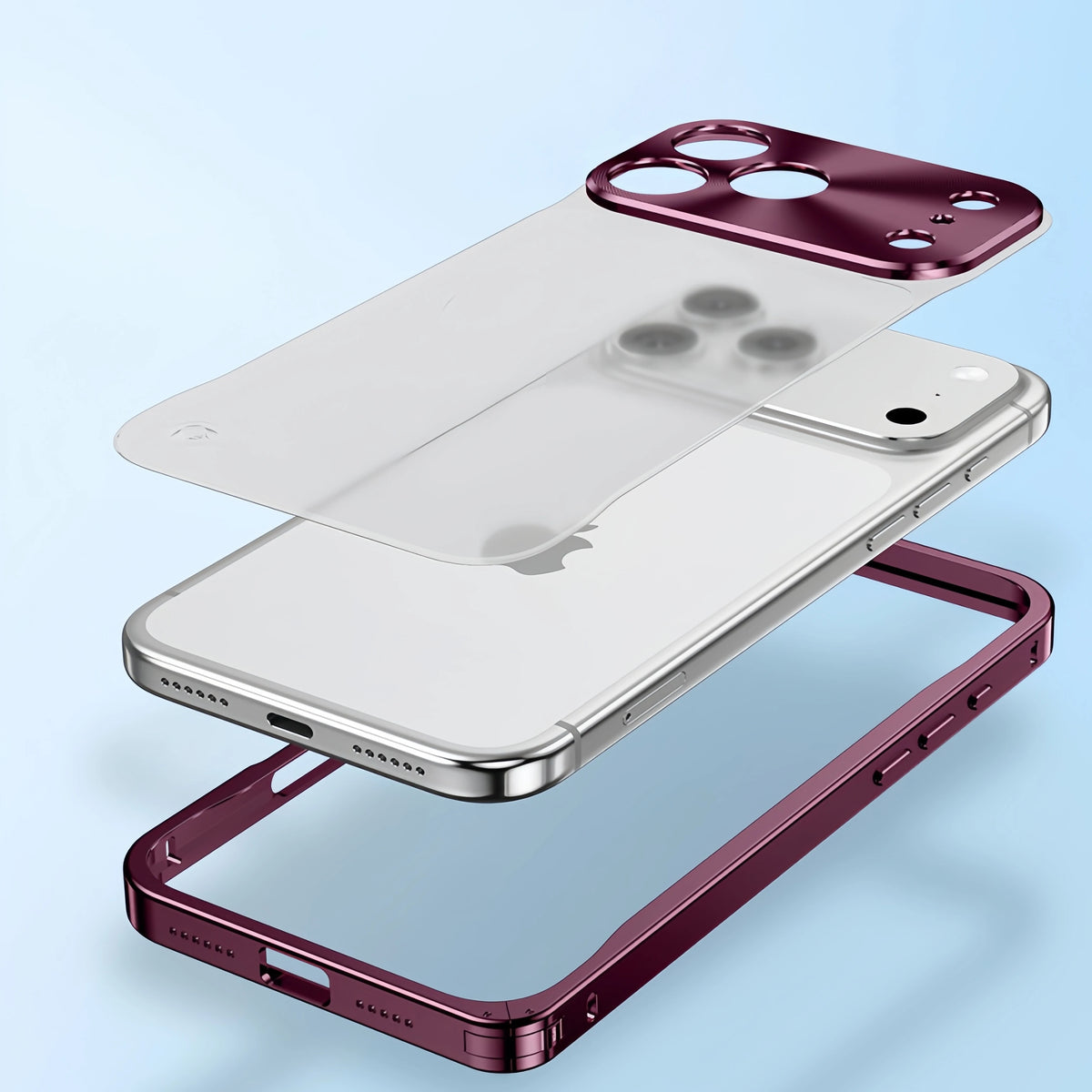High-end Metal Magnetic Cover