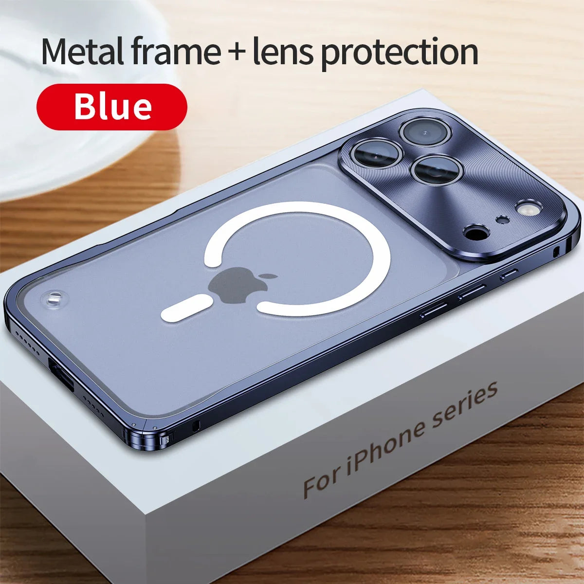 High-end Metal Magnetic Cover