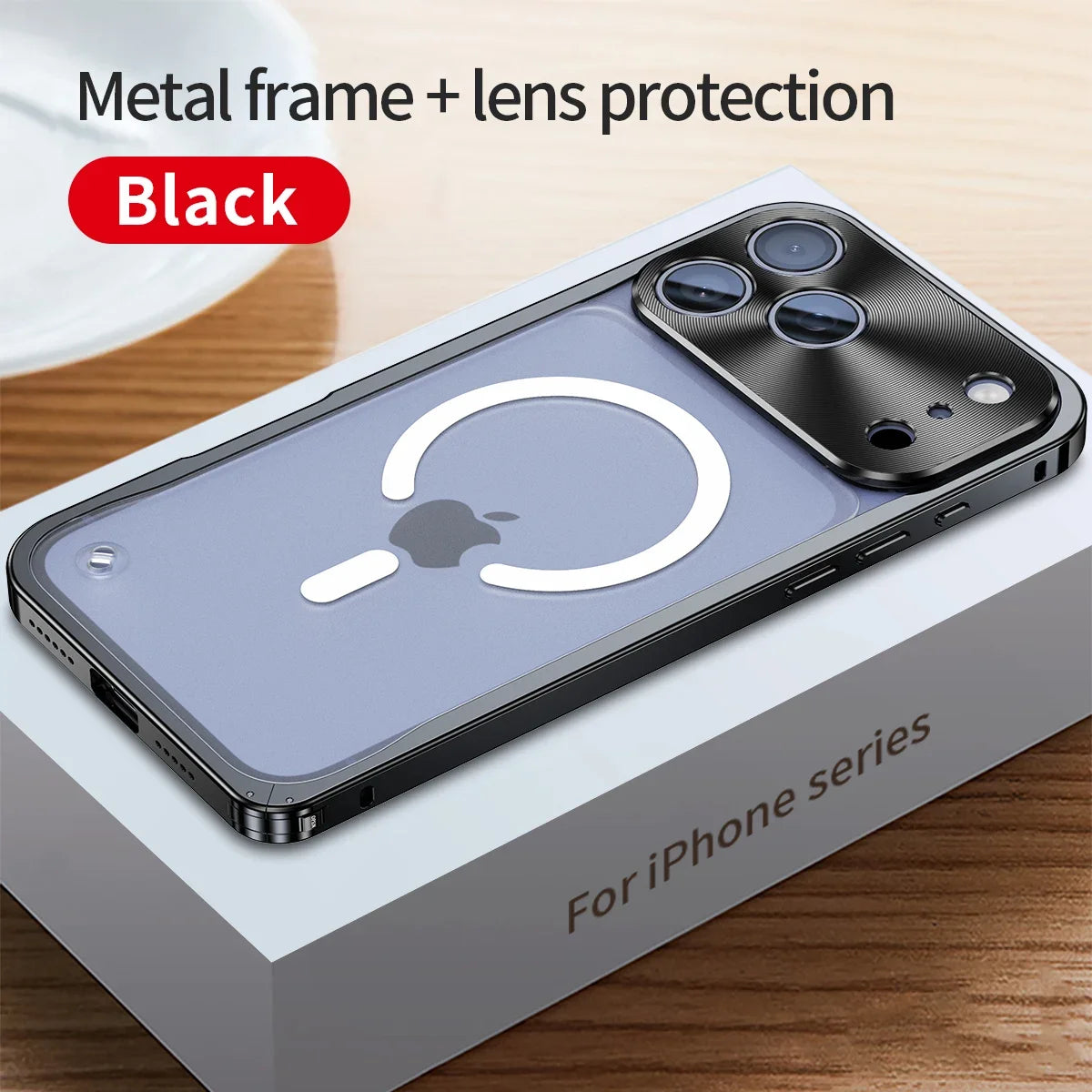 High-end Metal Magnetic Cover