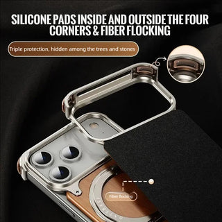 Walnut Wood 360° Stand Cover