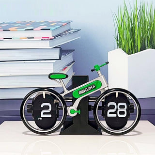 Creative Bicycle Flip Clock