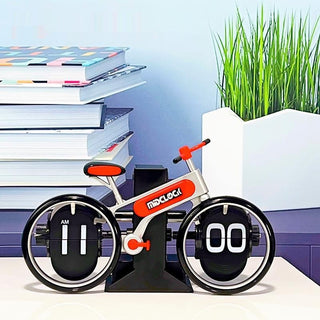 Creative Bicycle Flip Clock