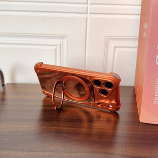 Walnut Wood Metal Cover