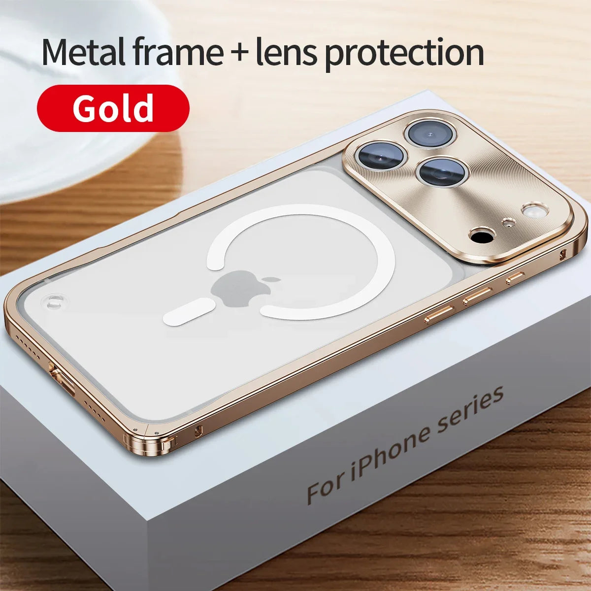 High-end Metal Magnetic Cover