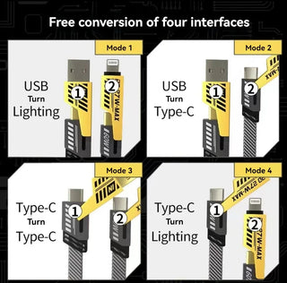 Data Cable 4 in 1 Multifunction