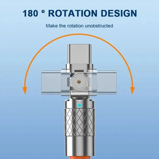 180 Degree Rotation Elbow Cable