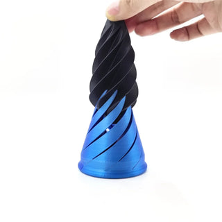 3D Printed Spiral Cone Sculpture