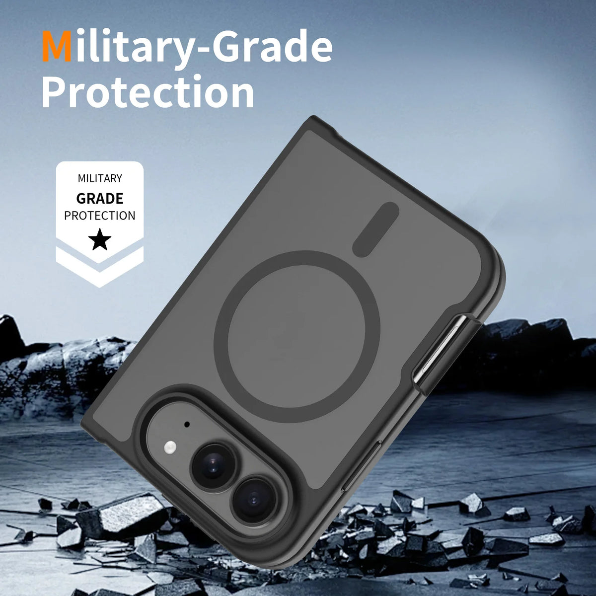 Matte MagSafe Case for iPhone Duo