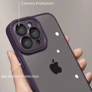 Transparent Metal Camera Protection Cover
