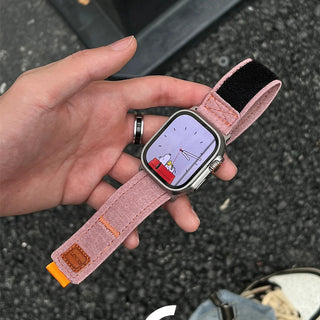 Retro Denim Nylon Band