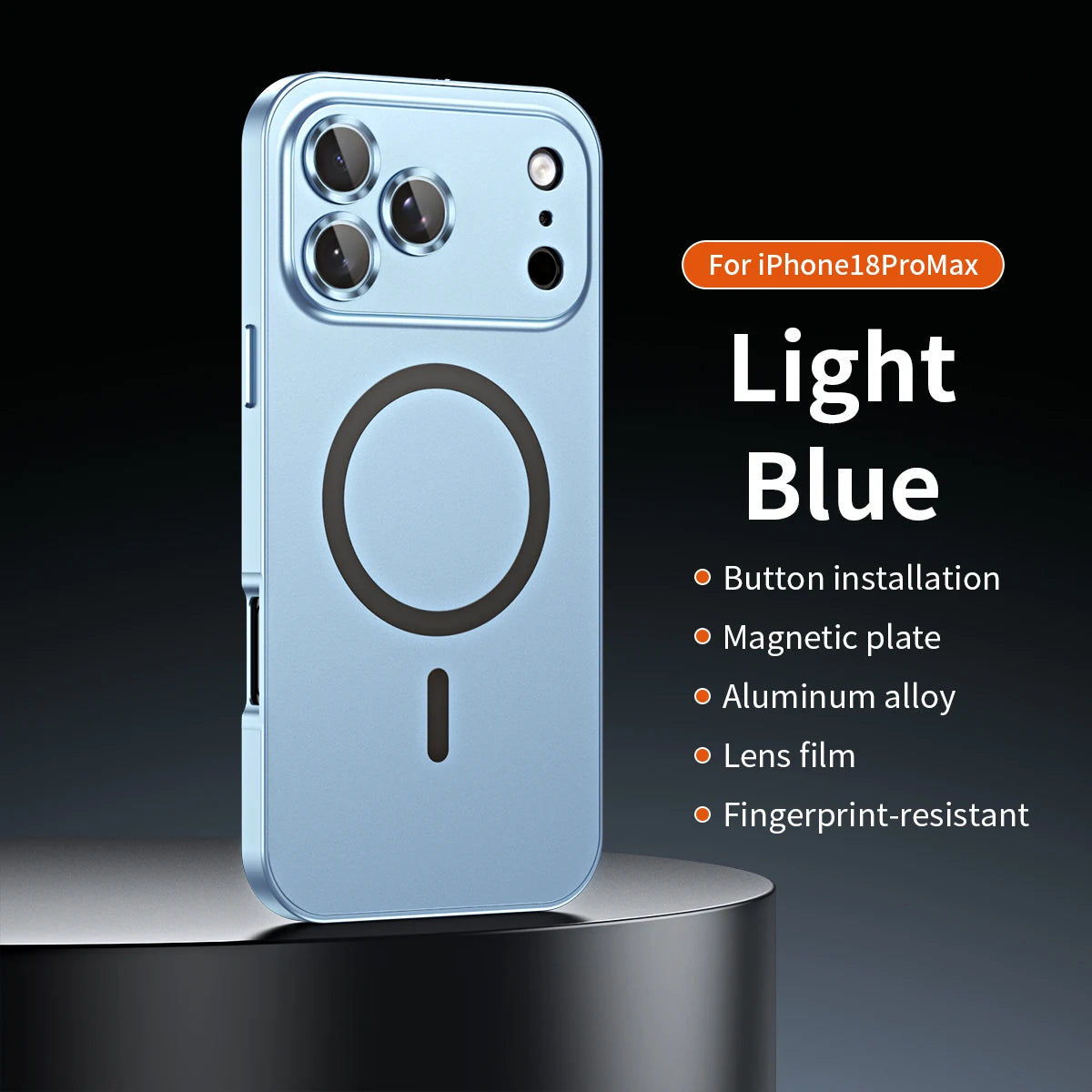 Aluminum Frame Magnetic Cover
