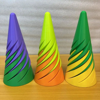 3D Printed Spiral Cone