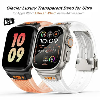 Transparent Rubber Sports Strap