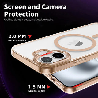 Luxury Desert Gold Clear Cover