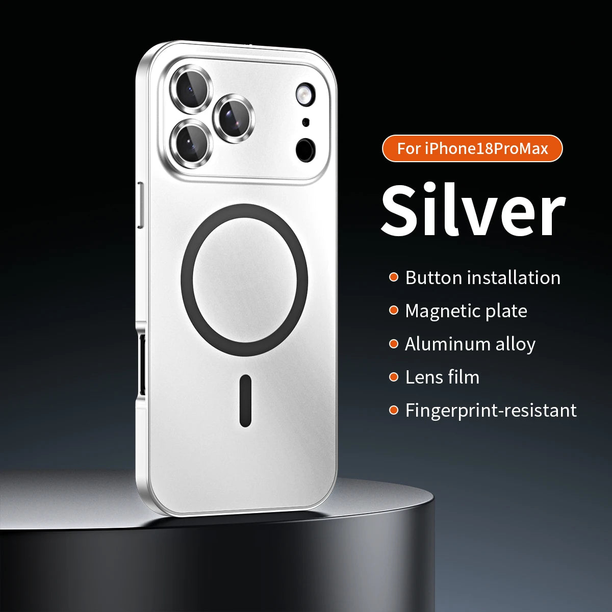 Aluminum Frame Magnetic Cover