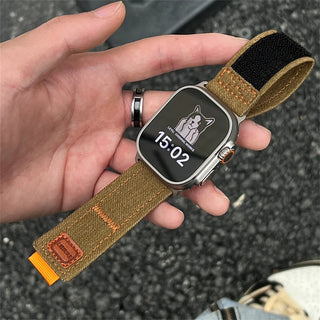 Retro Denim Nylon Band