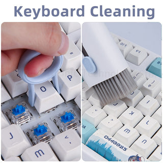 7-in-1 Computer Keyboard Cleaner Brush Kit - Case A&E