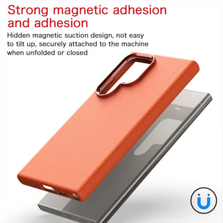 Genuine Leather Magnetic Cover
