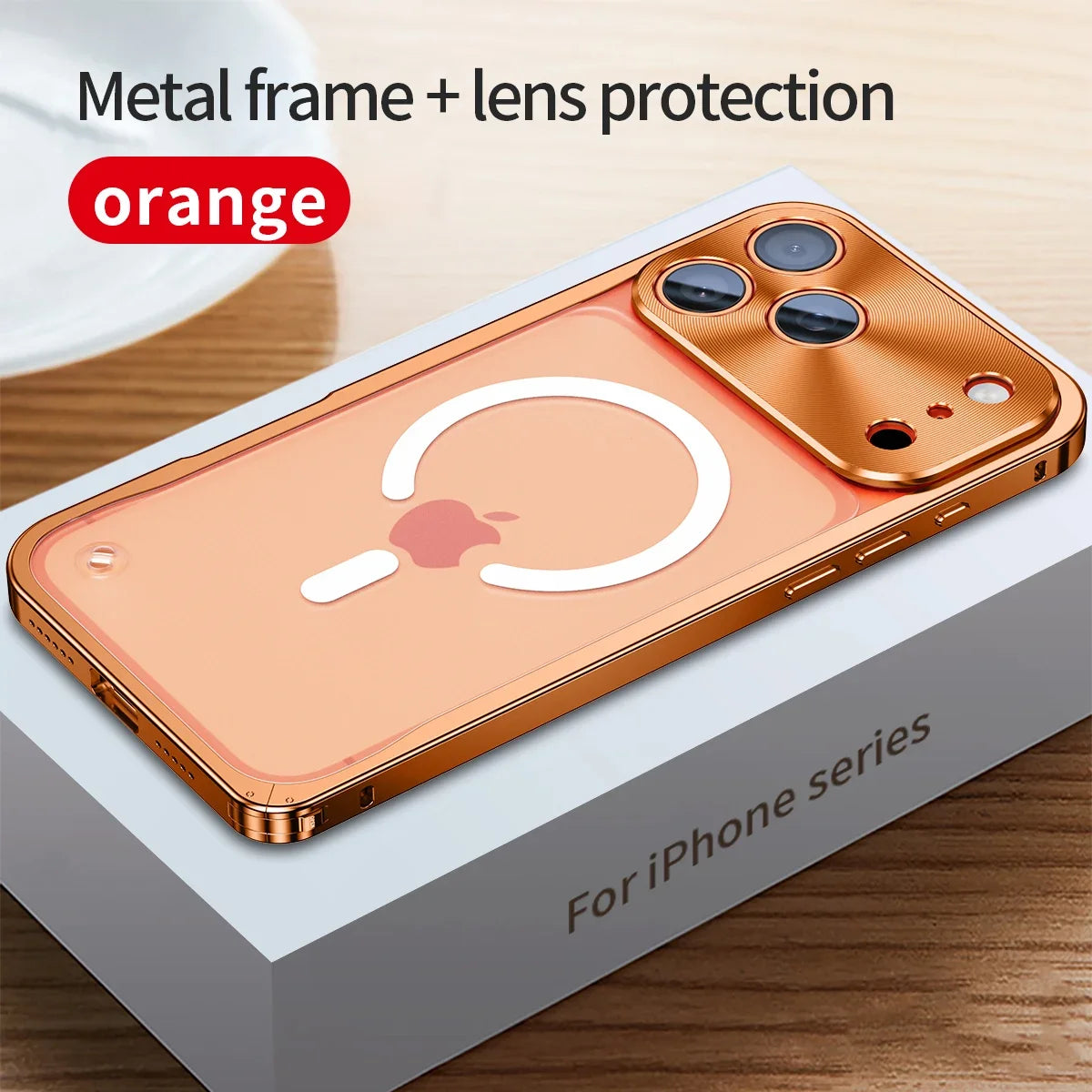 High-end Metal Magnetic Cover