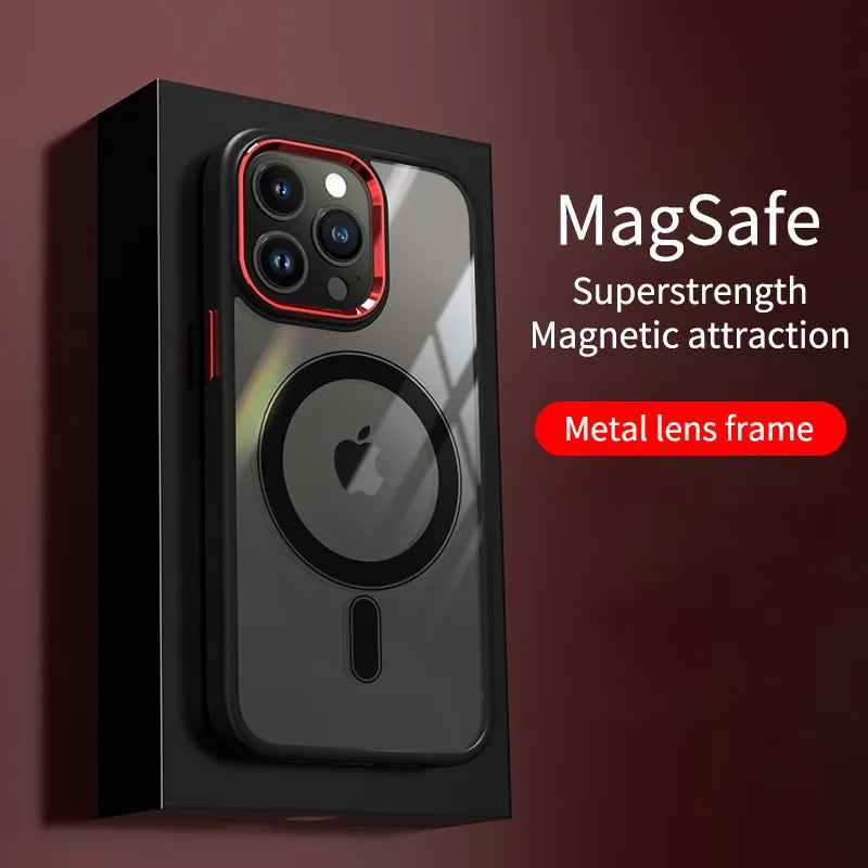 Luxury Clear Magnetic Case