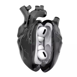 3D Liquid Silicone Heart Cover